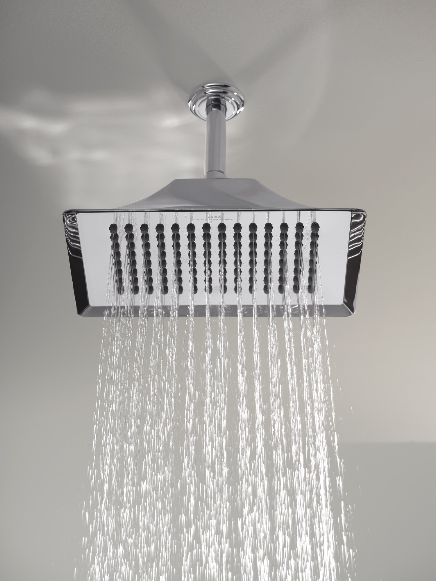 Brizo Essential™ Shower 10" Ceiling Mount Shower Arm And Round Flange