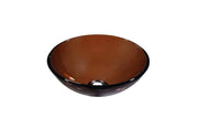 Dawn Tempered glass wash basin-round shape GVB84010RD