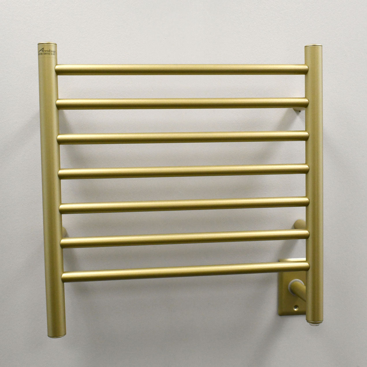 Amba Radiant Small 7-Bar Plug-In and Hardwired Towel Warmer