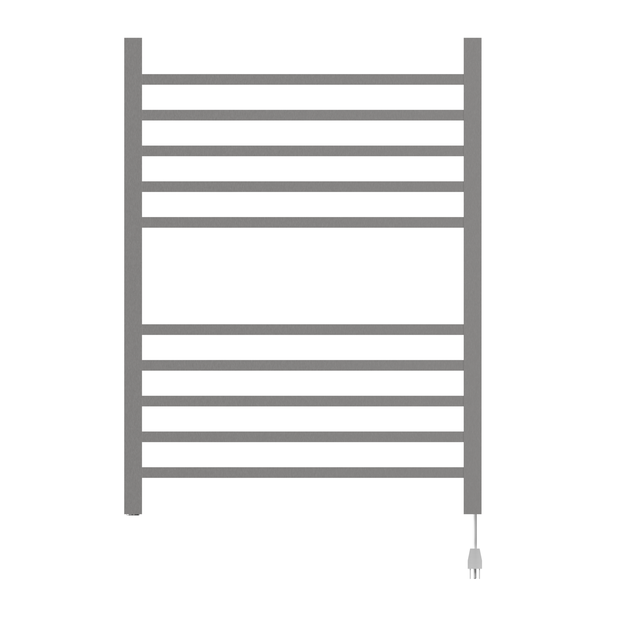 Amba Radiant Square Hardwired + Plug-in Combo 10 Bar Towel Warmer