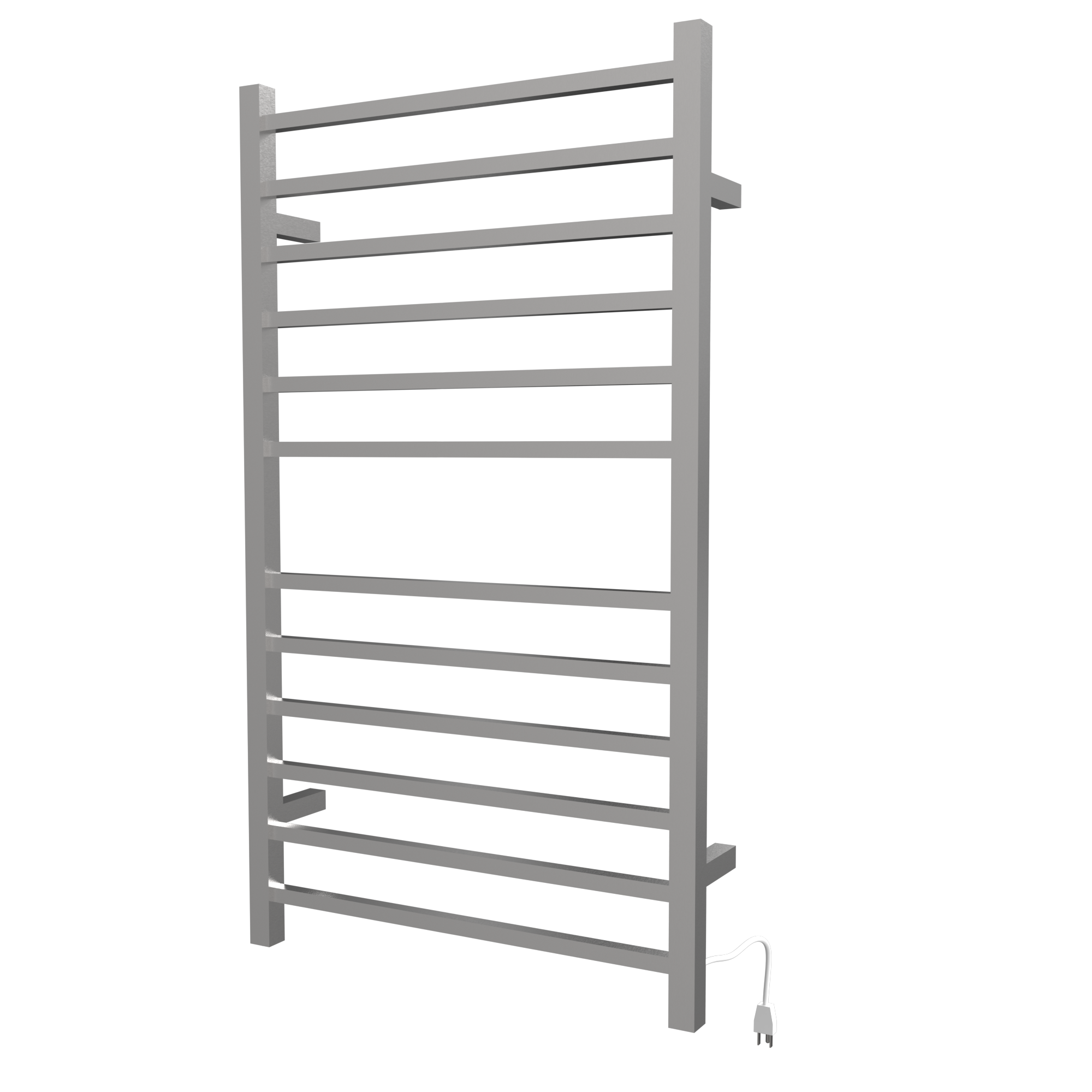Amba Radiant Large Square Hardwired + Plug-in Combo 12 Bar Towel Warmer