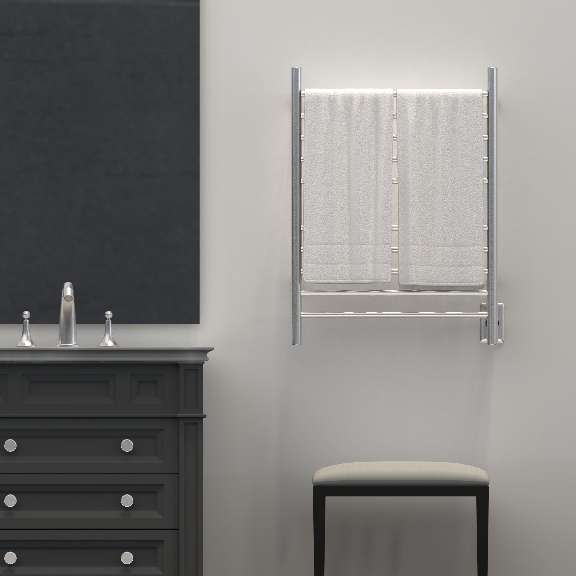 Amba Radiant 10-Bar Plug-In and Hardwired Towel Warmer