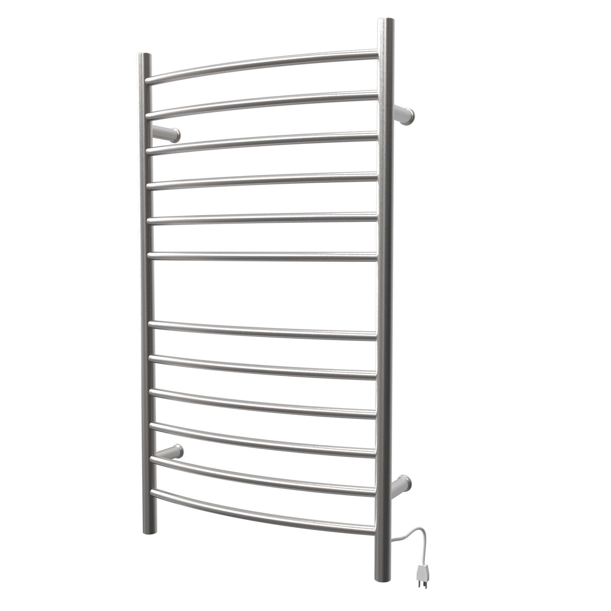 Amba Radiant Large Hardwired + Plug-in Combo Curved 12 Bar Towel Warmer