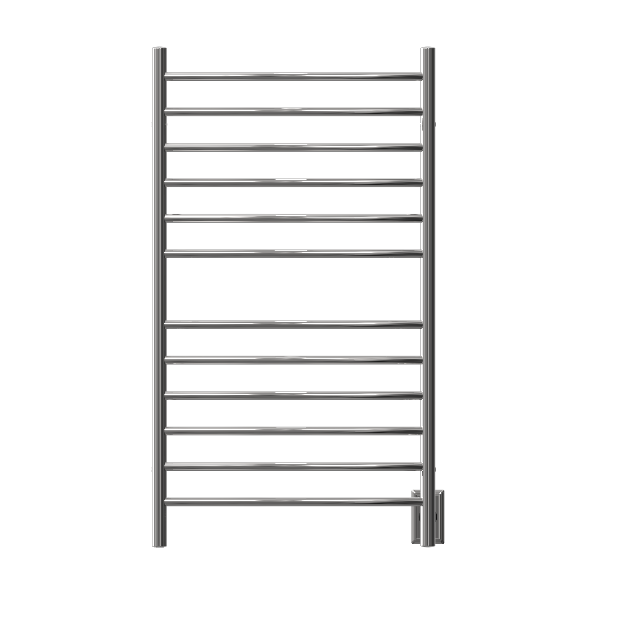 Amba Radiant Large Hardwired + Plug-in Combo Curved 12 Bar Towel Warmer