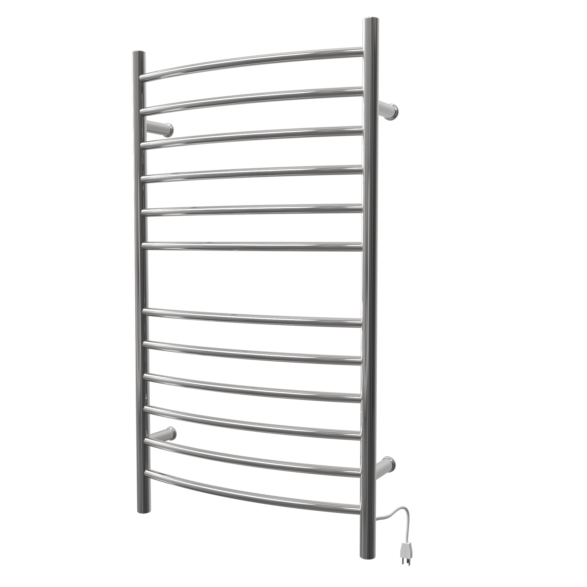 Amba Radiant Large Hardwired + Plug-in Combo Curved 12 Bar Towel Warmer