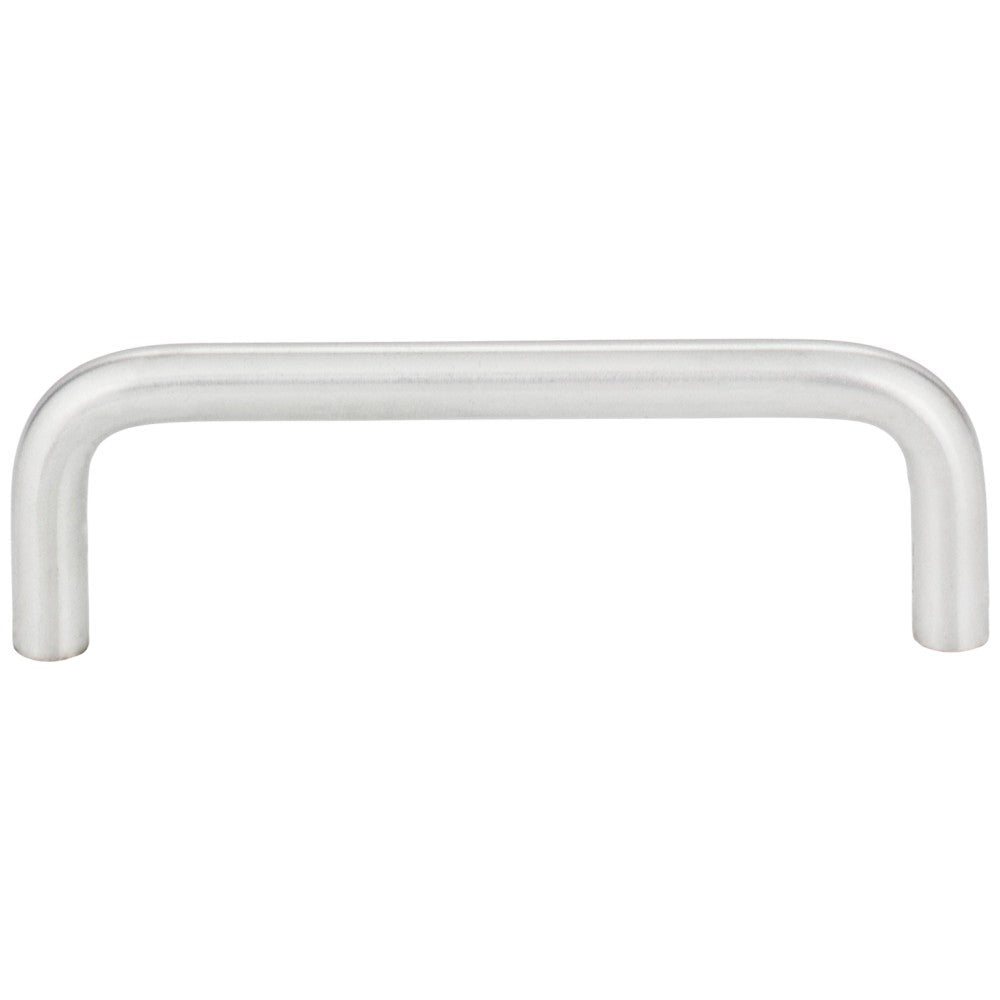 Hardware Resources 3" Center-to-Center Satin Nickel Torino Cabinet Wire Pull