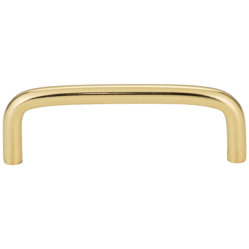 Hardware Resources 3" Center-to-Center Satin Nickel Torino Cabinet Wire Pull