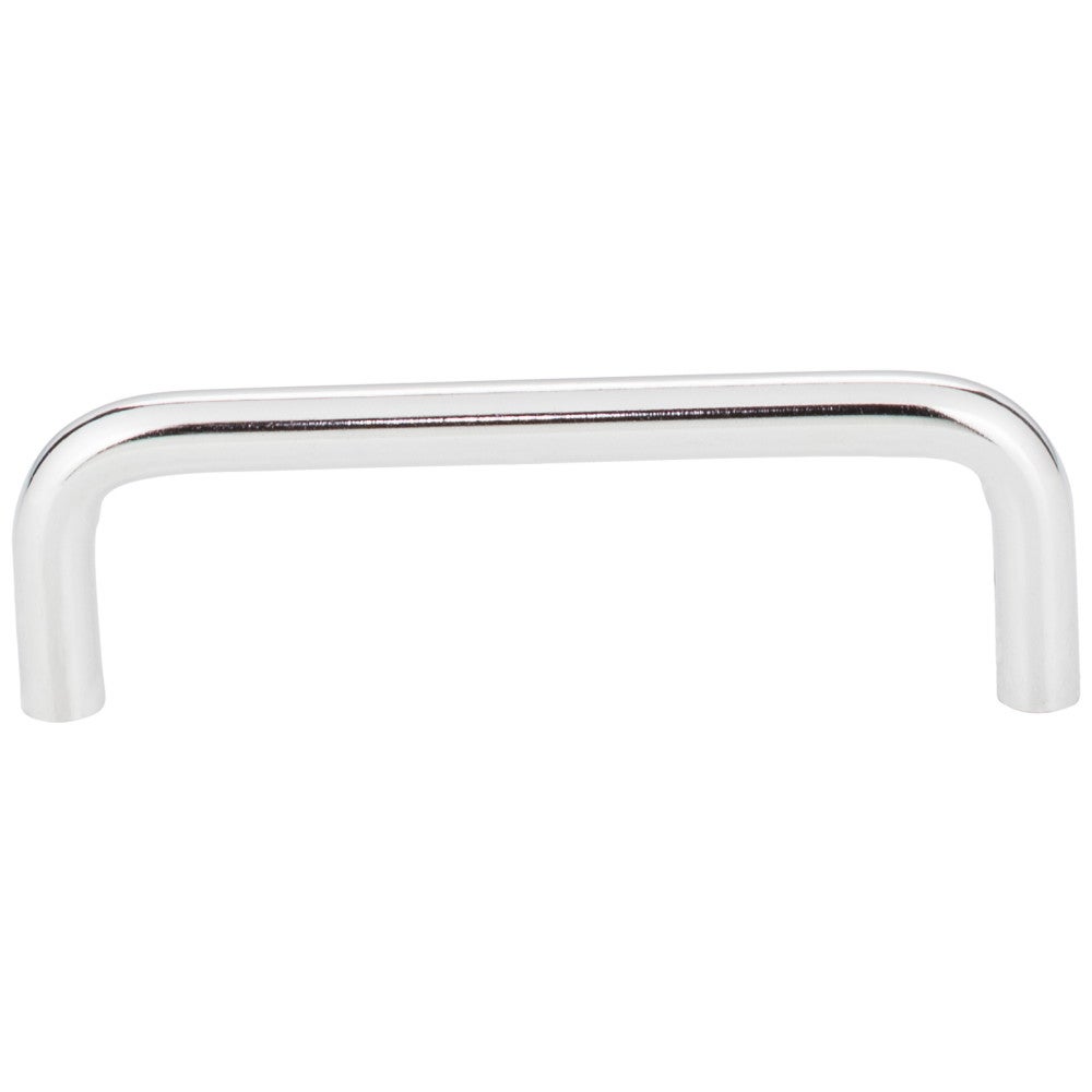 Hardware Resources 3" Center-to-Center Satin Nickel Torino Cabinet Wire Pull