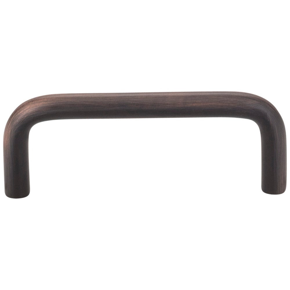 Hardware Resources 3" Center-to-Center Satin Nickel Torino Cabinet Wire Pull