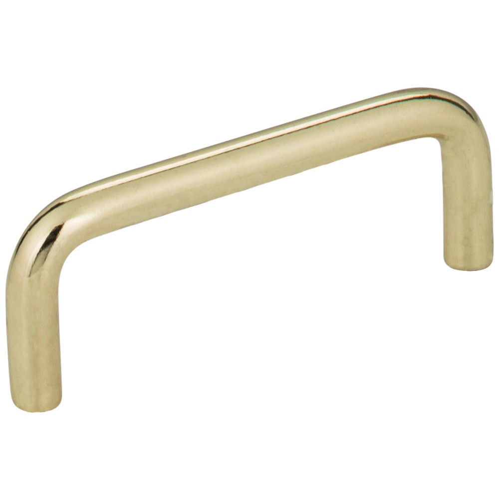 Hardware Resources 3" Center-to-Center Satin Nickel Torino Cabinet Wire Pull