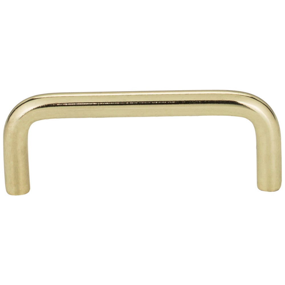 Hardware Resources 3" Center-to-Center Satin Nickel Torino Cabinet Wire Pull