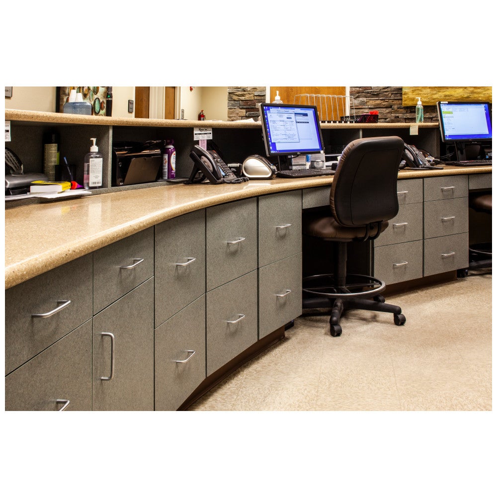 Hardware Resources 3" Center-to-Center Satin Nickel Torino Cabinet Wire Pull