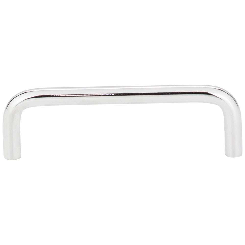 Hardware Resources 3" Center-to-Center Satin Nickel Torino Cabinet Wire Pull