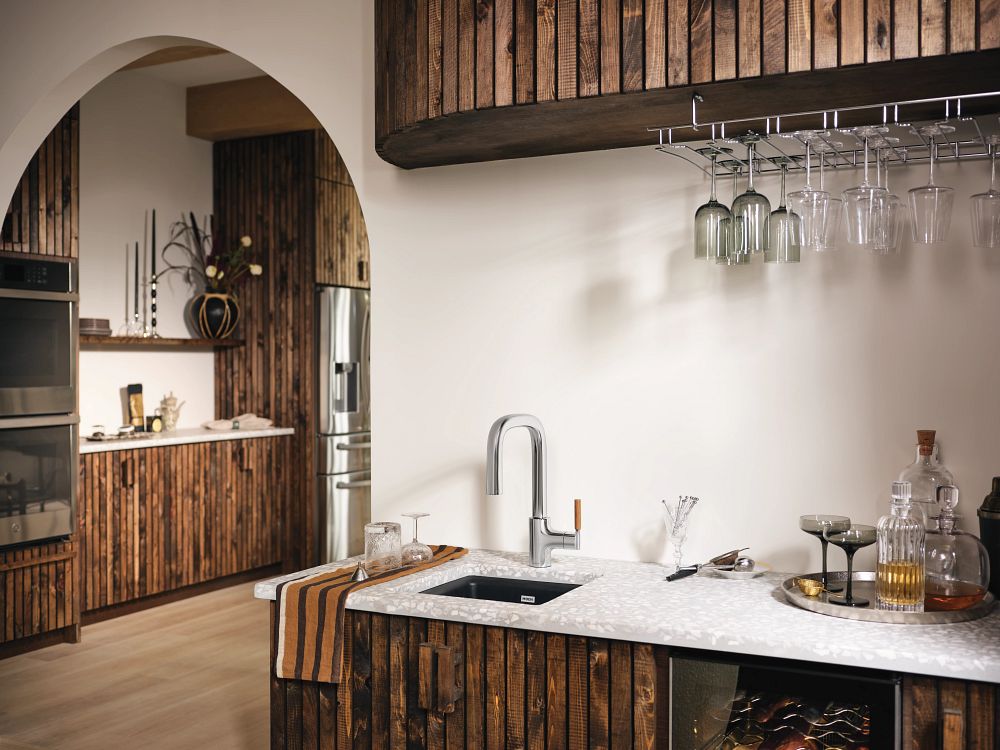 Tenon One-Handle Pulldown Bar Faucet