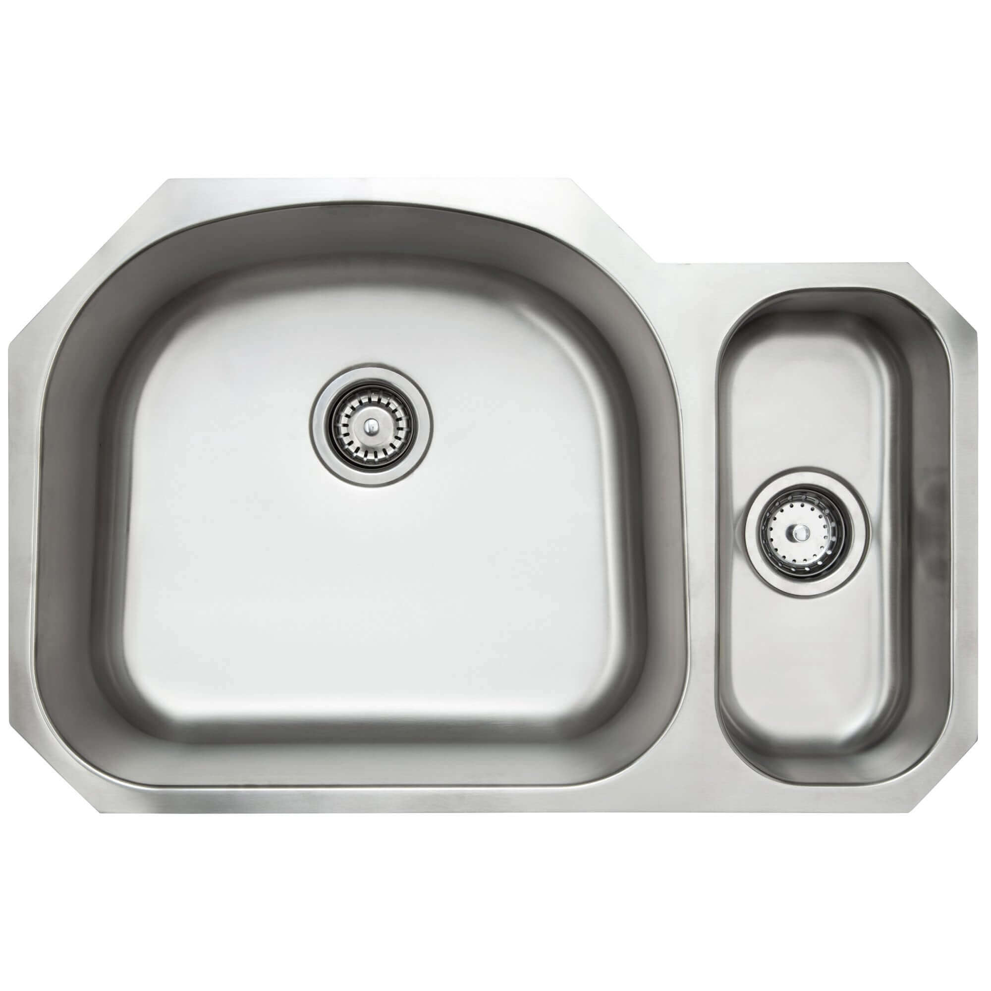 Offset Double Bowl: S653L