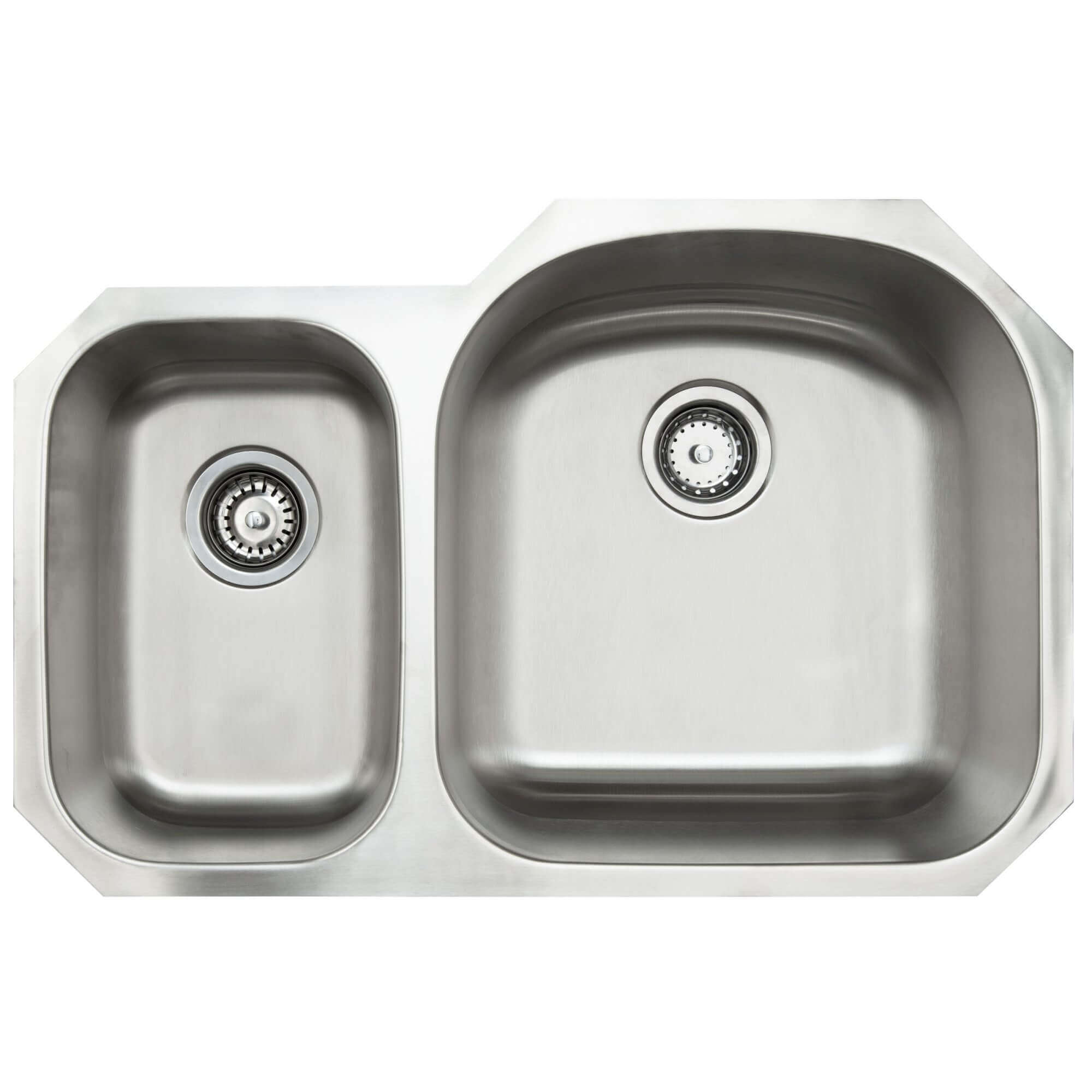 Offset Double Bowl: S654R