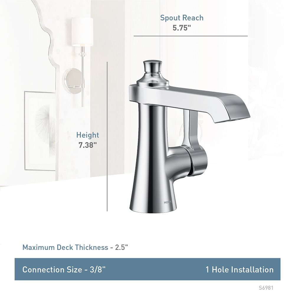 Flara One-handle Bathroom Sink Faucet