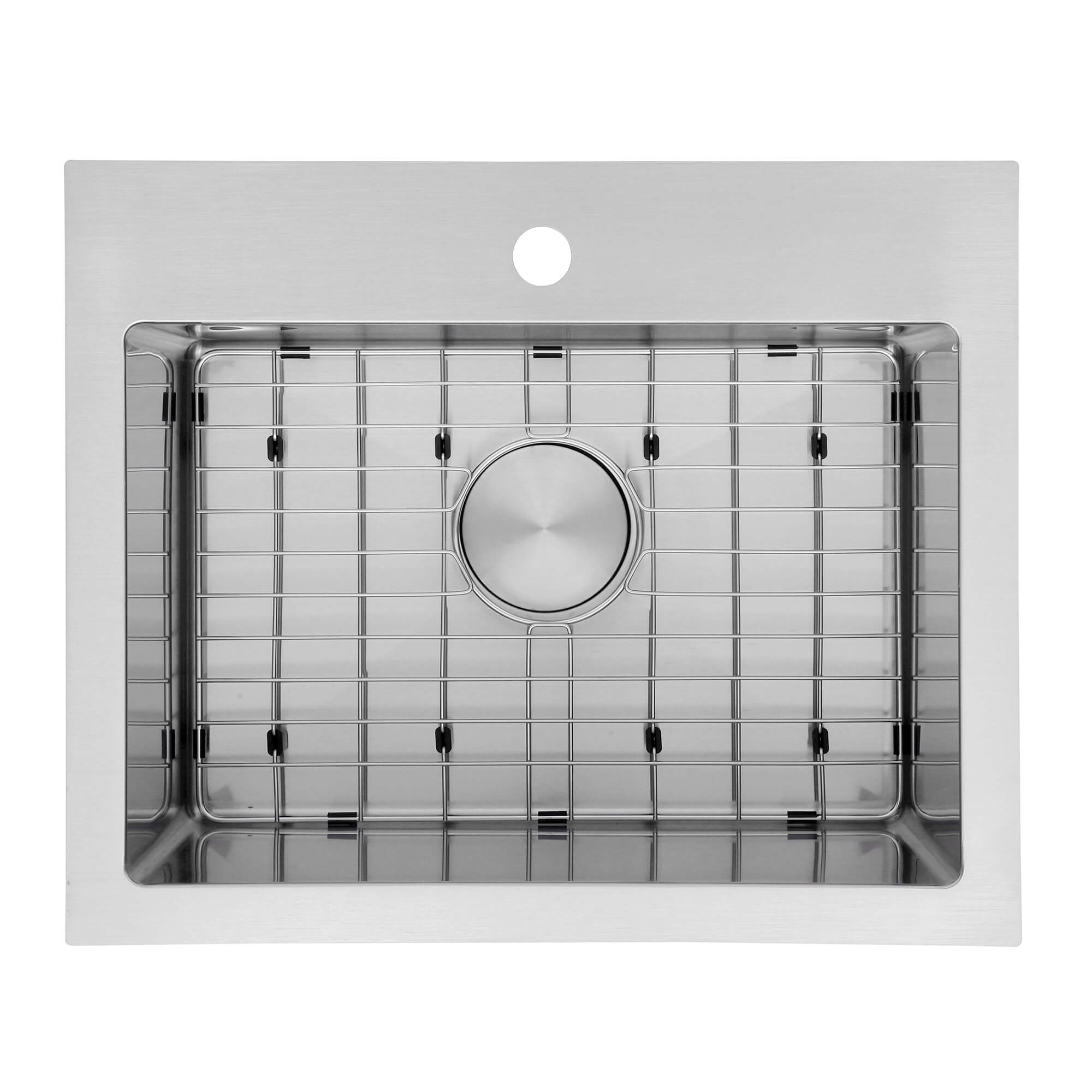 16 Gauge Topmount Kitchen Sink Set