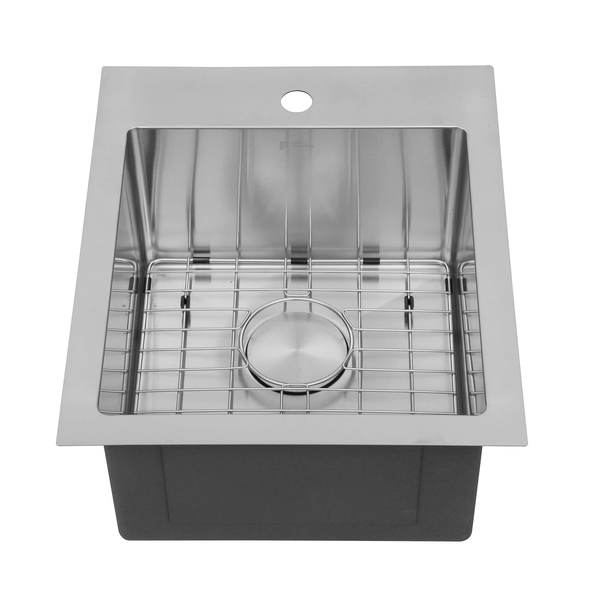 16 Gauge Topmount Kitchen Sink Set