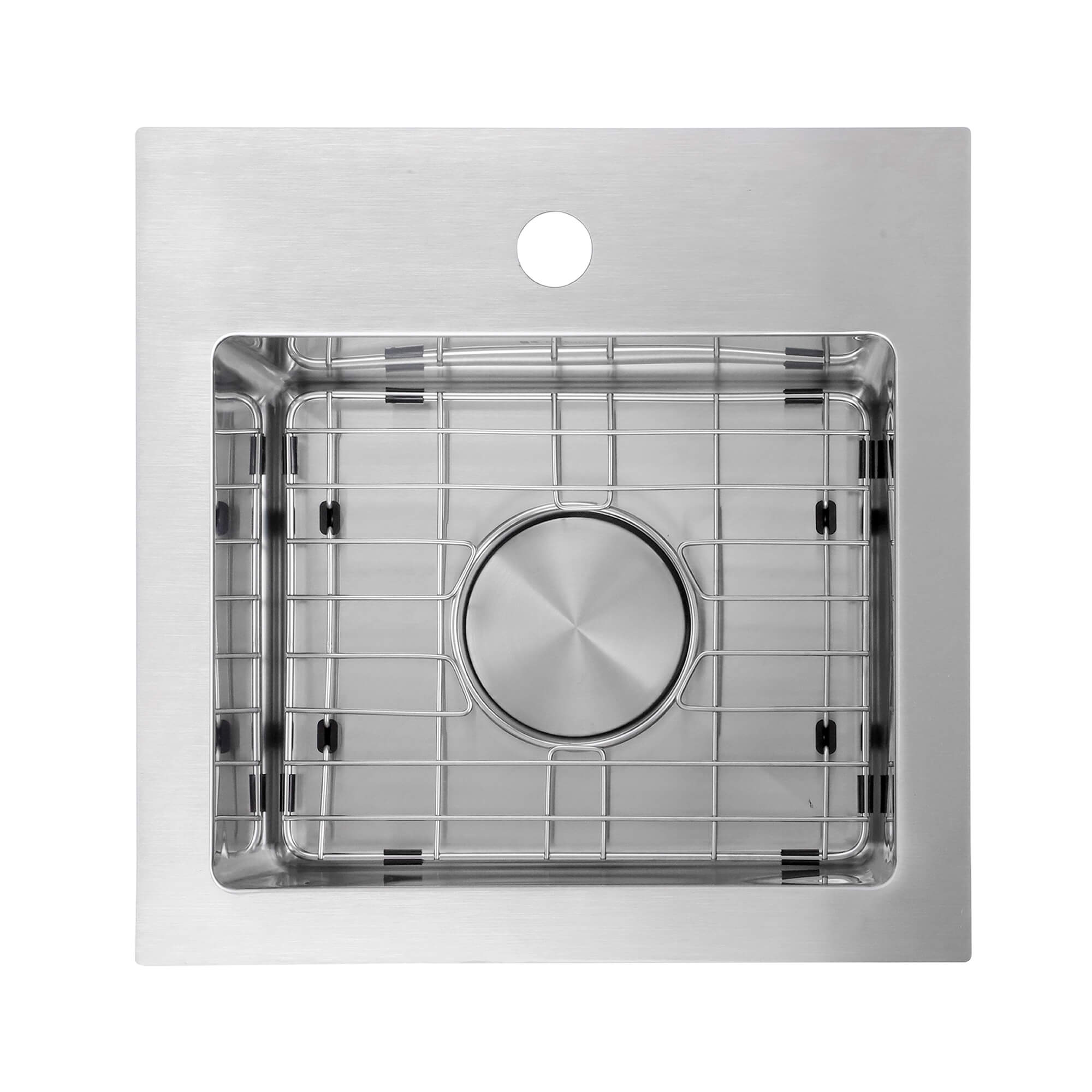 16 Gauge Topmount Kitchen Sink Set
