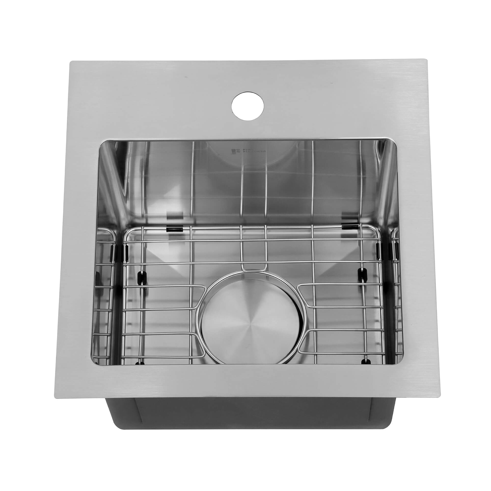 16 Gauge Topmount Kitchen Sink Set