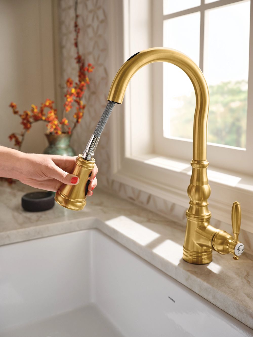 Weymouth Motion Control Smart Pulldown Touchless Kitchen Faucet
