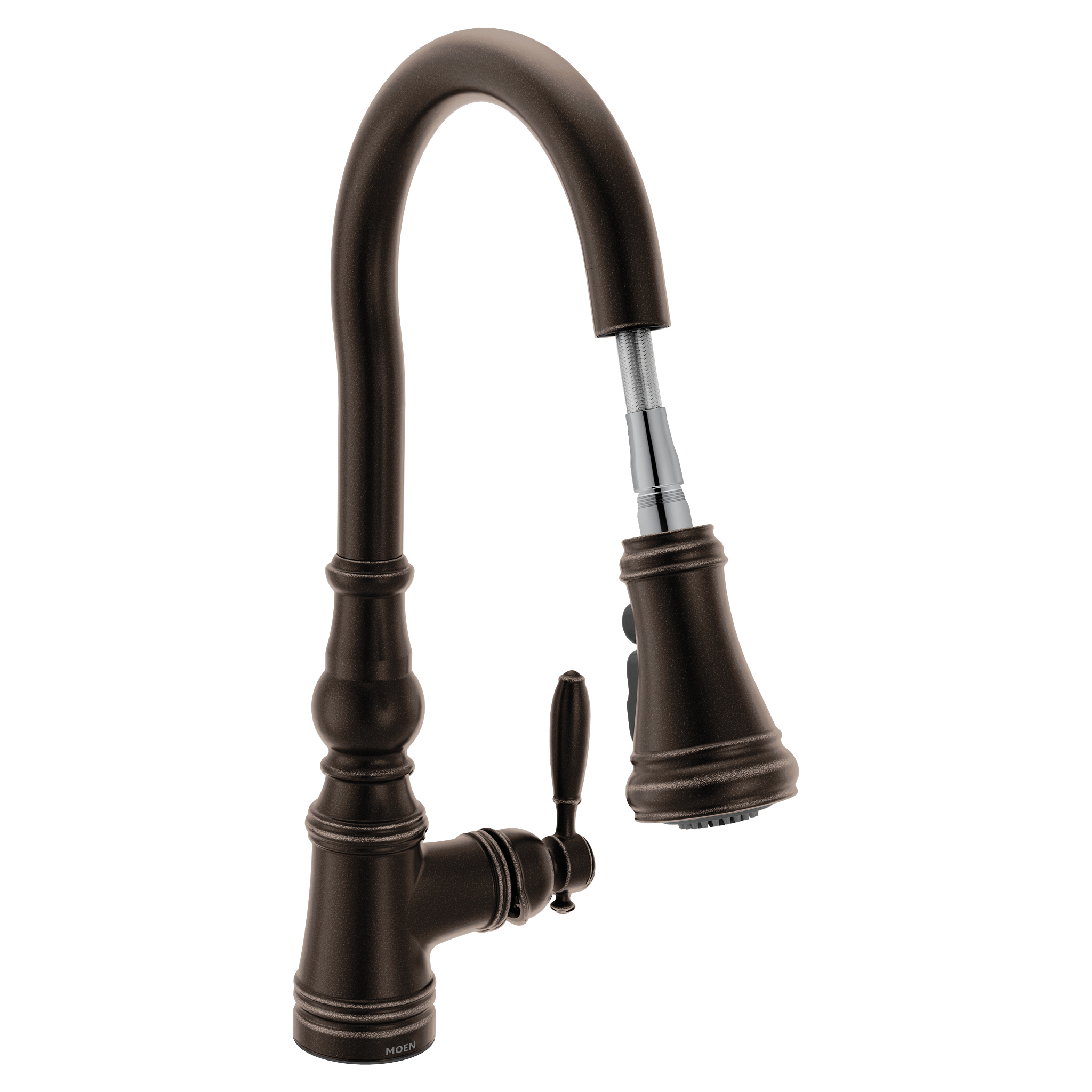 Moen S73094 Weymouth Pulldown Kitchen Faucet with Magnetix Docking
