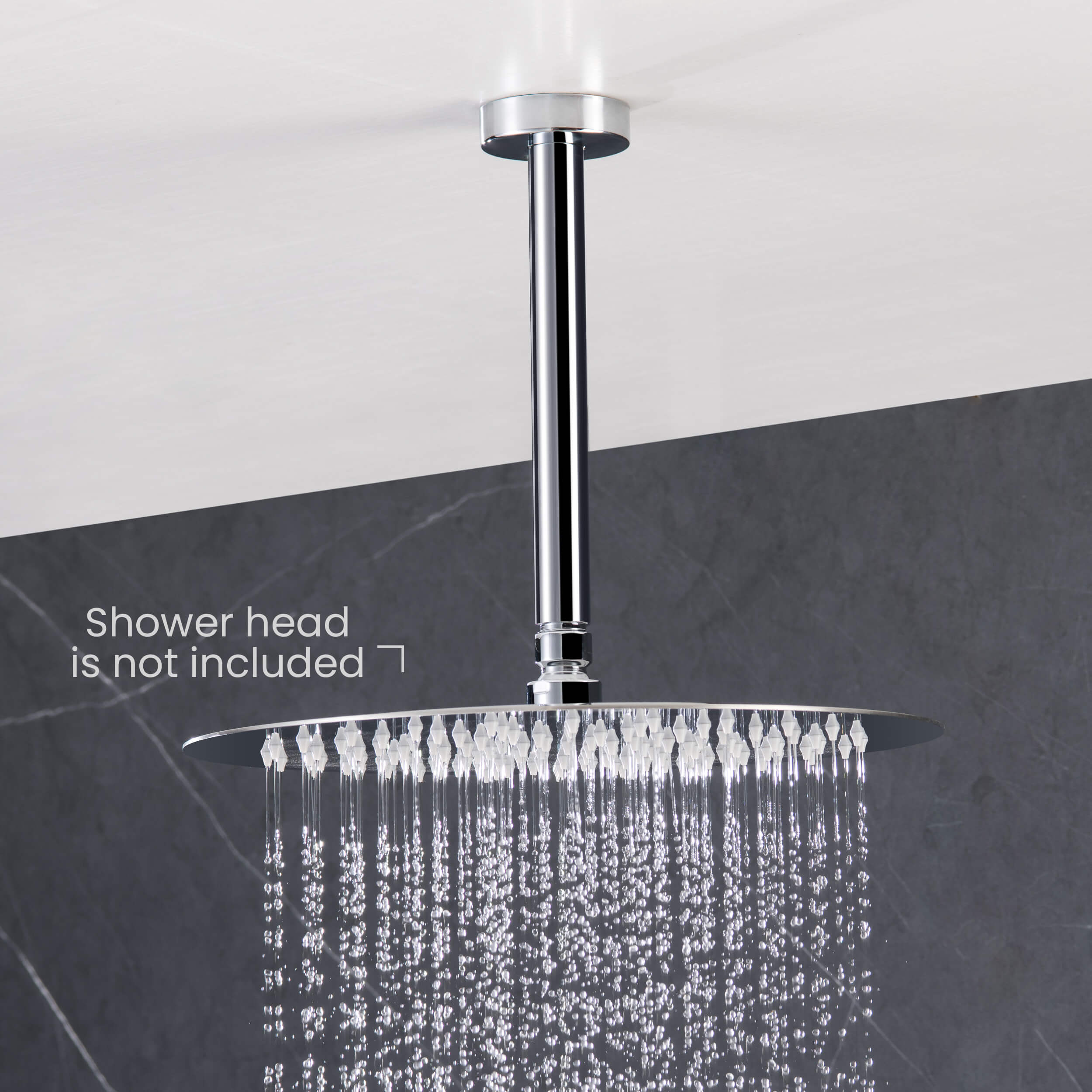 Halo 8" Ceiling Mounted Shower Arm