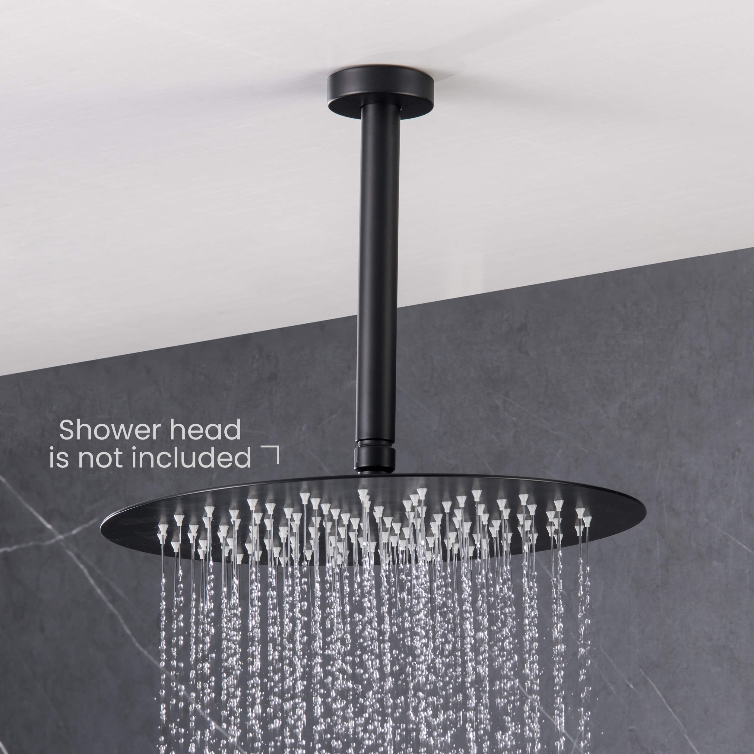 Halo 8" Ceiling Mounted Shower Arm