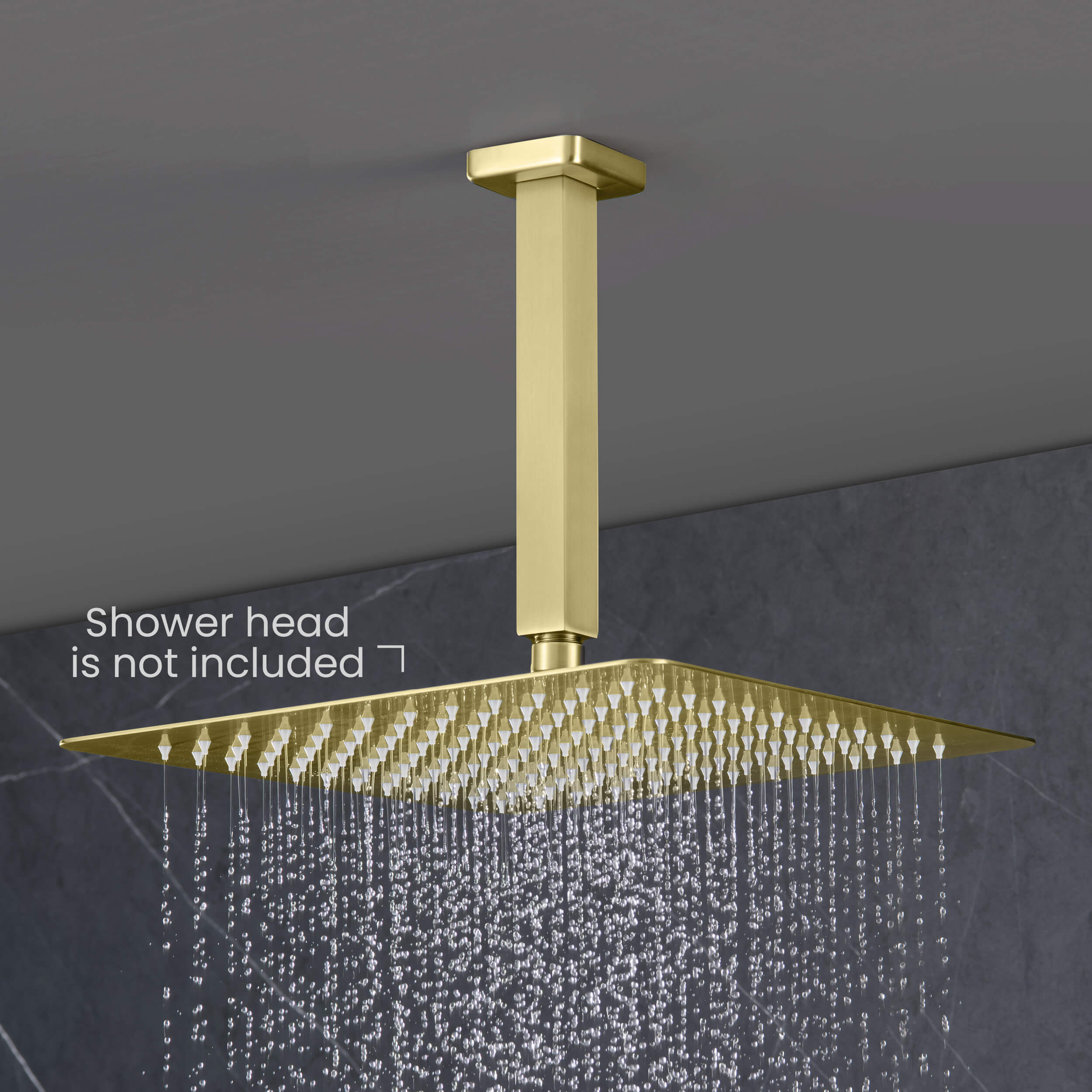Quadra 8" Ceiling Mounted Shower Arm