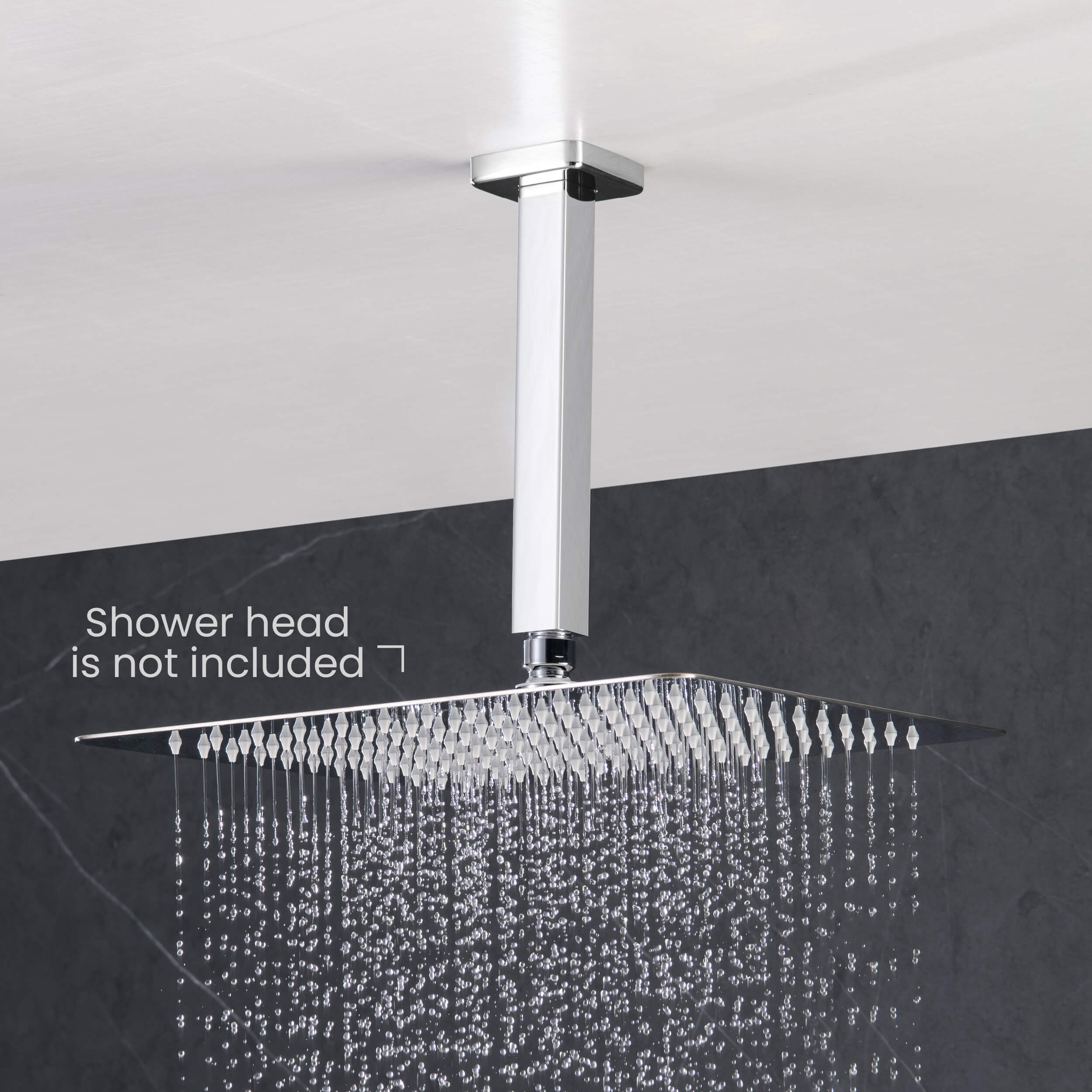 Quadra 8" Ceiling Mounted Shower Arm