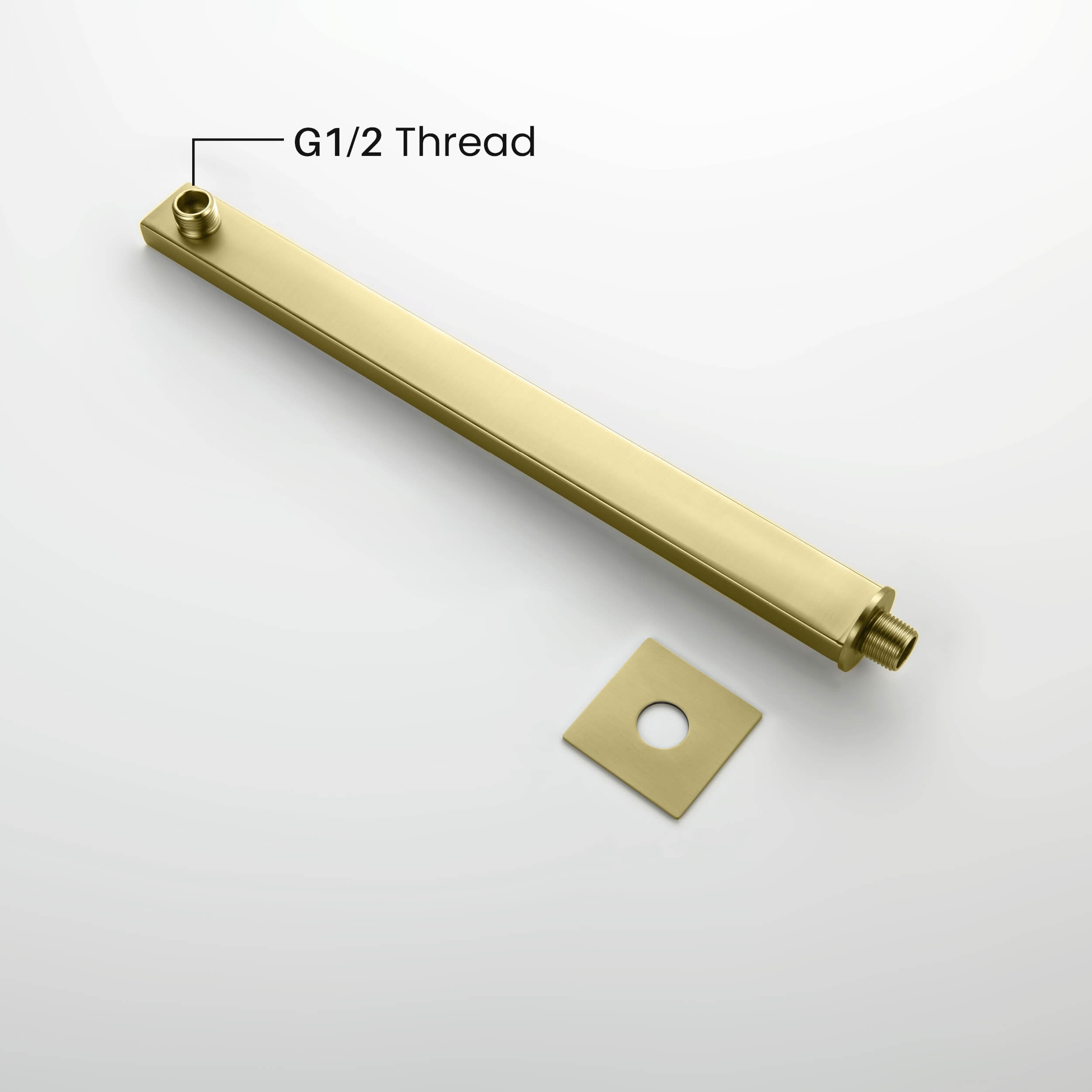 Quadra 16" Wall Mounted Shower Arm