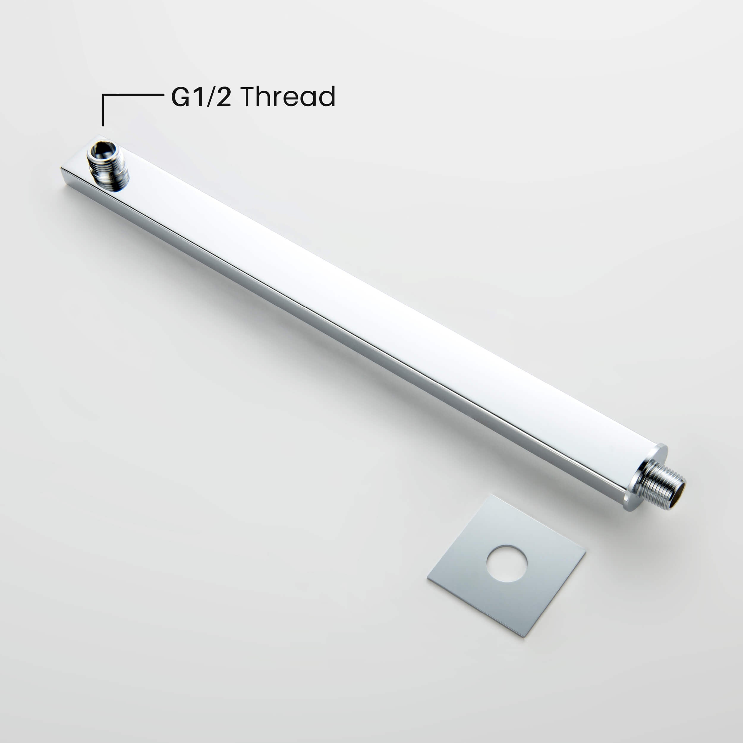 Quadra 16" Wall Mounted Shower Arm