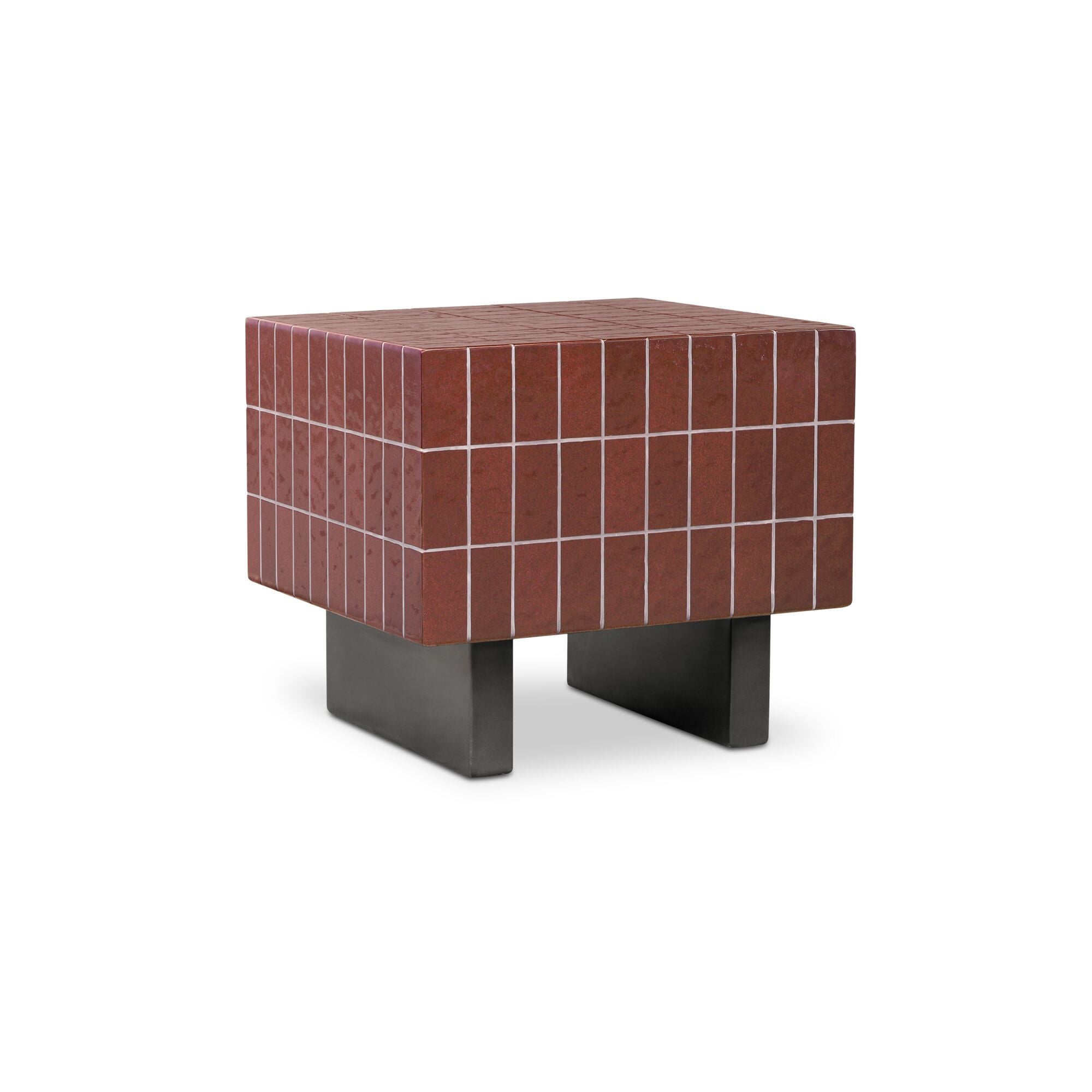 Moes Farren Outdoor Side Table Brown SC-1007-03