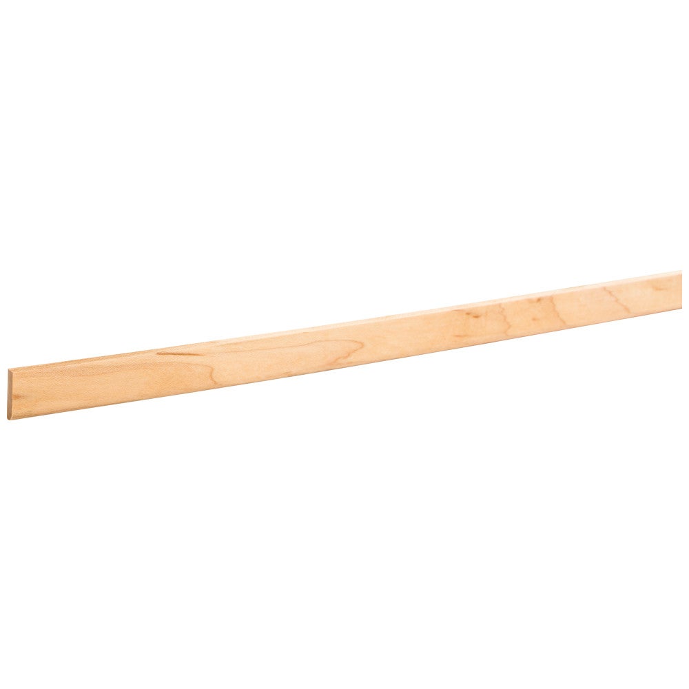 3/16" D x 3/4" H Poplar Curved Edge Scribe Moulding