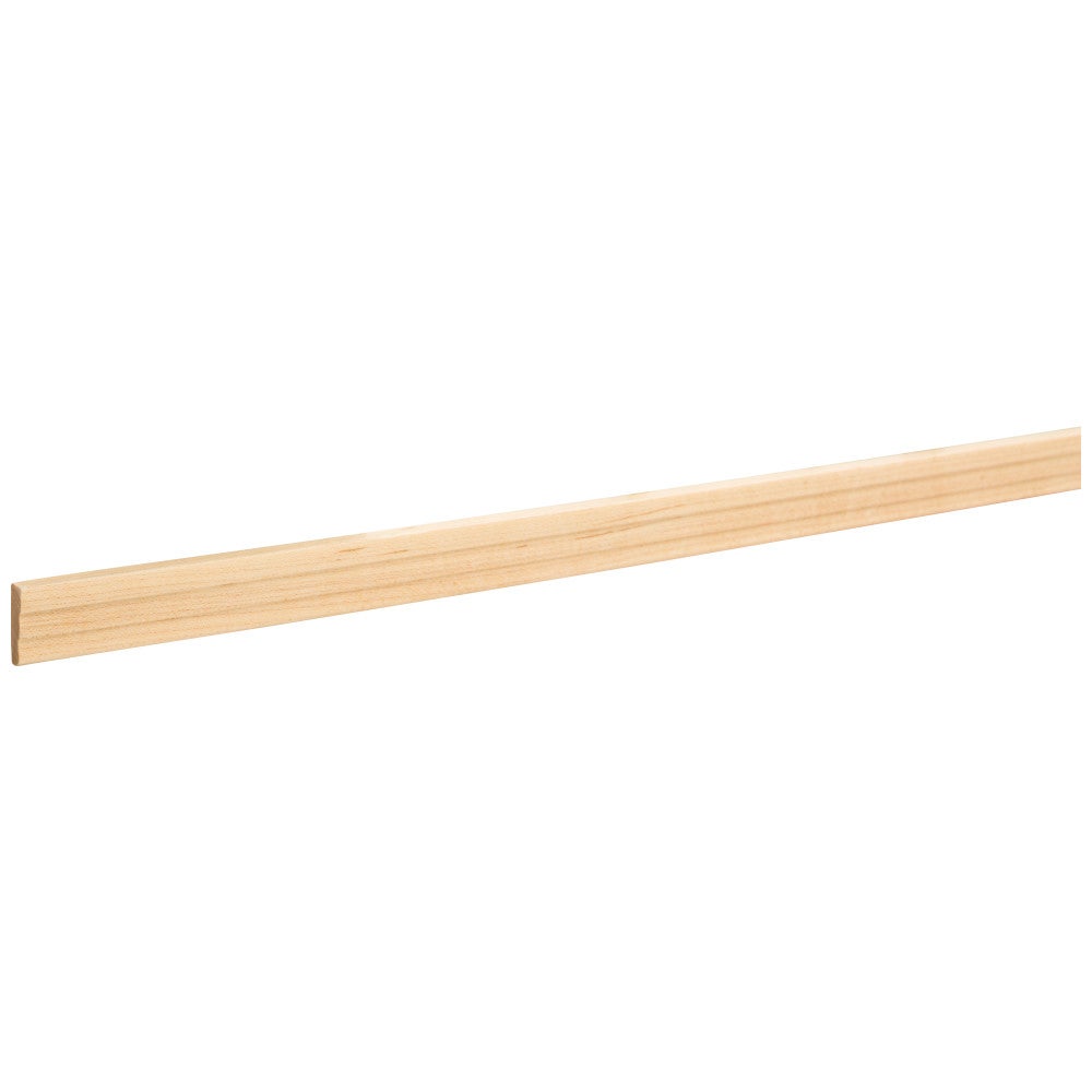 Hardware Resources 1/4" D x 3/4" H Hard Maple Stepped Scribe Moulding