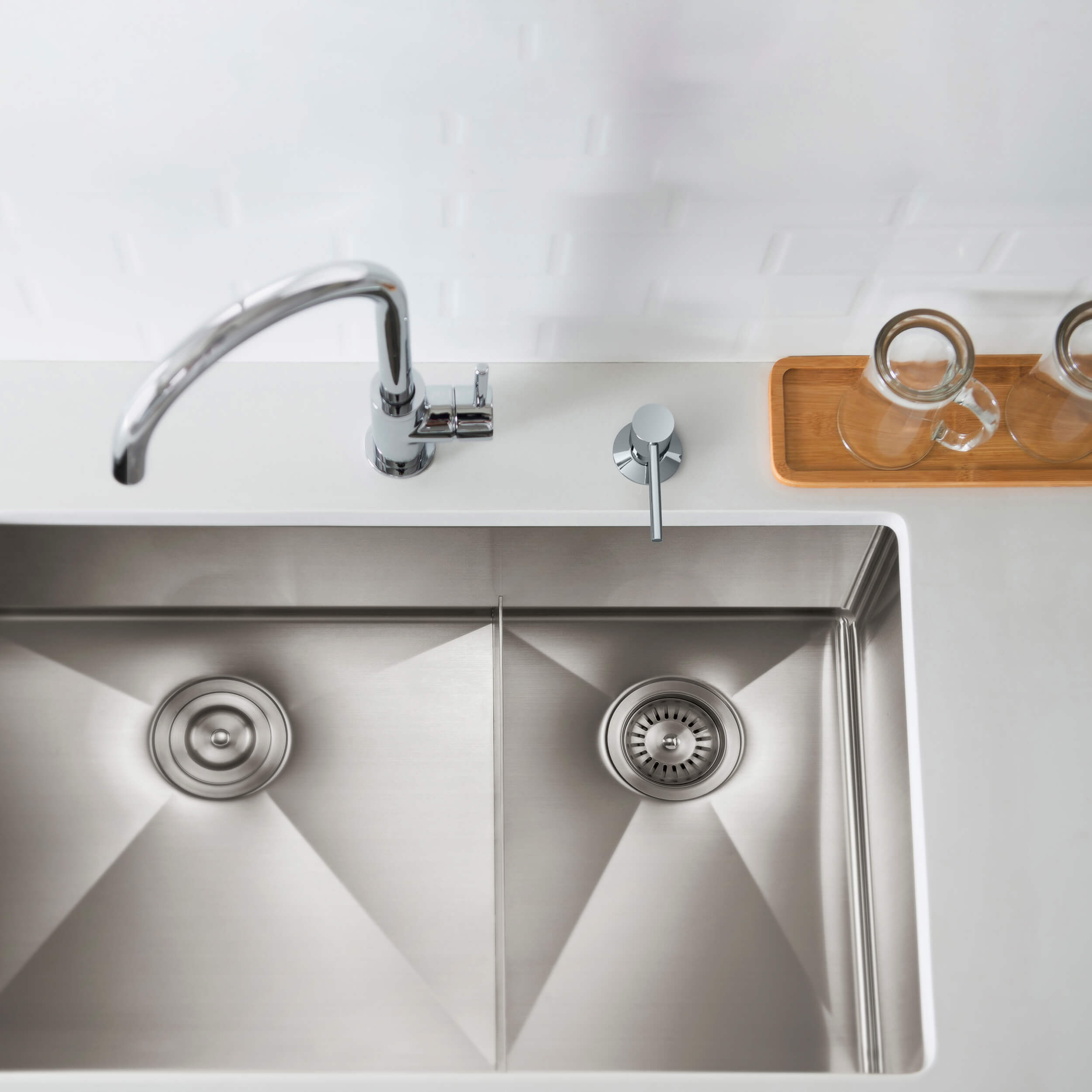Kitchen Lead Free Solid Brass Construction Soap Dispenser