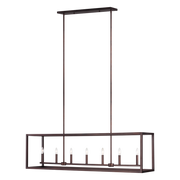 Moffet Street Large Linear Chandelier