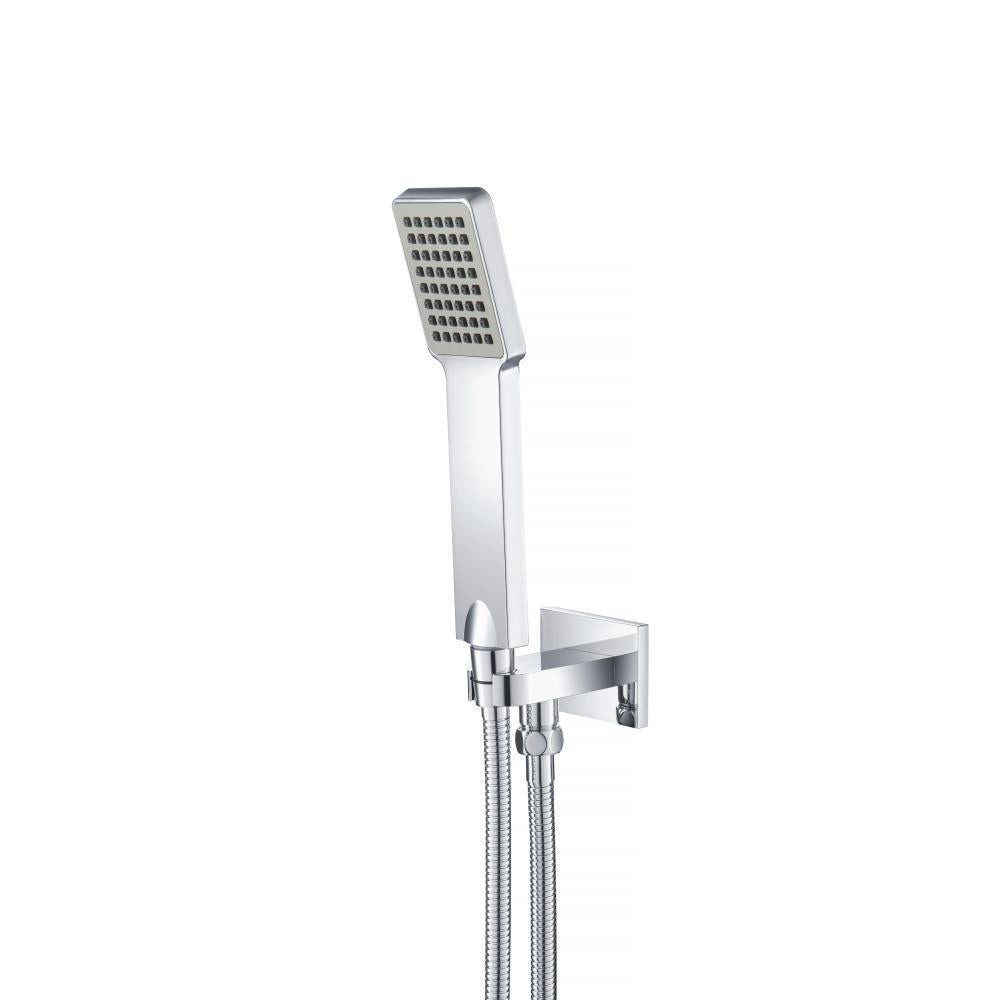 Flusso SHS.1025 Hand Shower Set with Holder and Elbow Combo