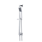 Flusso SHS.2015 Hand Shower Set with Slide Bar, Integrated Elbow & Hose