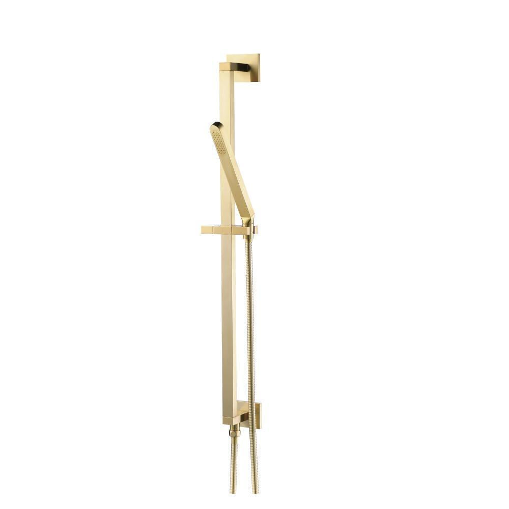 Flusso SHS.2018 Hand Shower Set with Slide Bar, Integrated Elbow & Hose