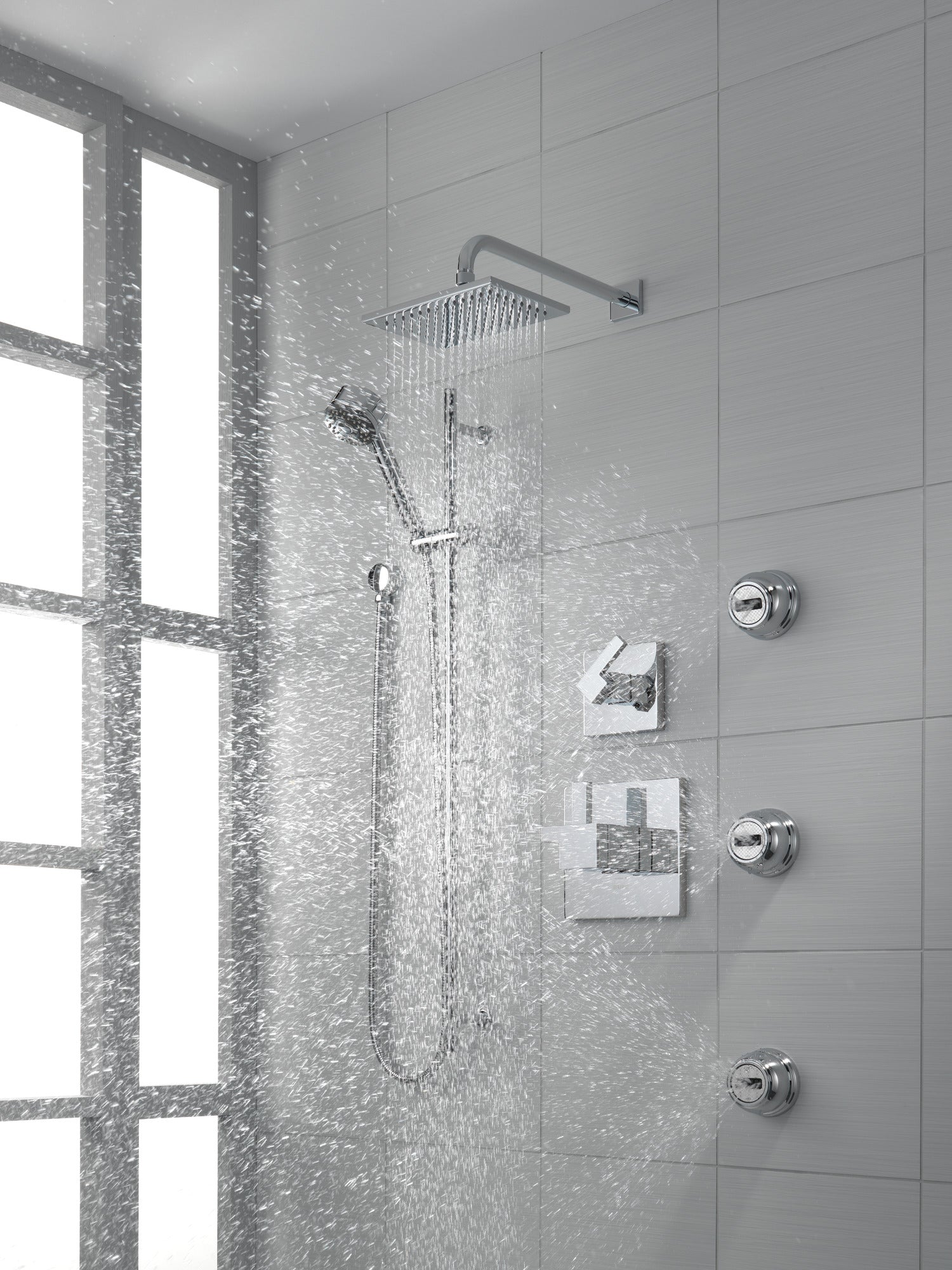 Brizo Brizo European Multi-Function Slide Bar Hand Shower