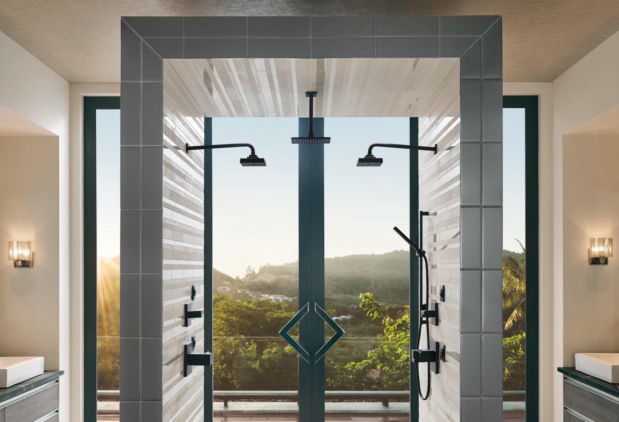 Brizo Siderna® Single-Function Slide Bar Hand Shower