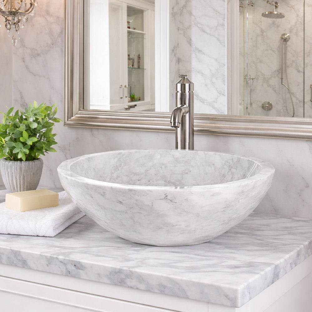 MAIDSTONE Marble Vessel Sink
