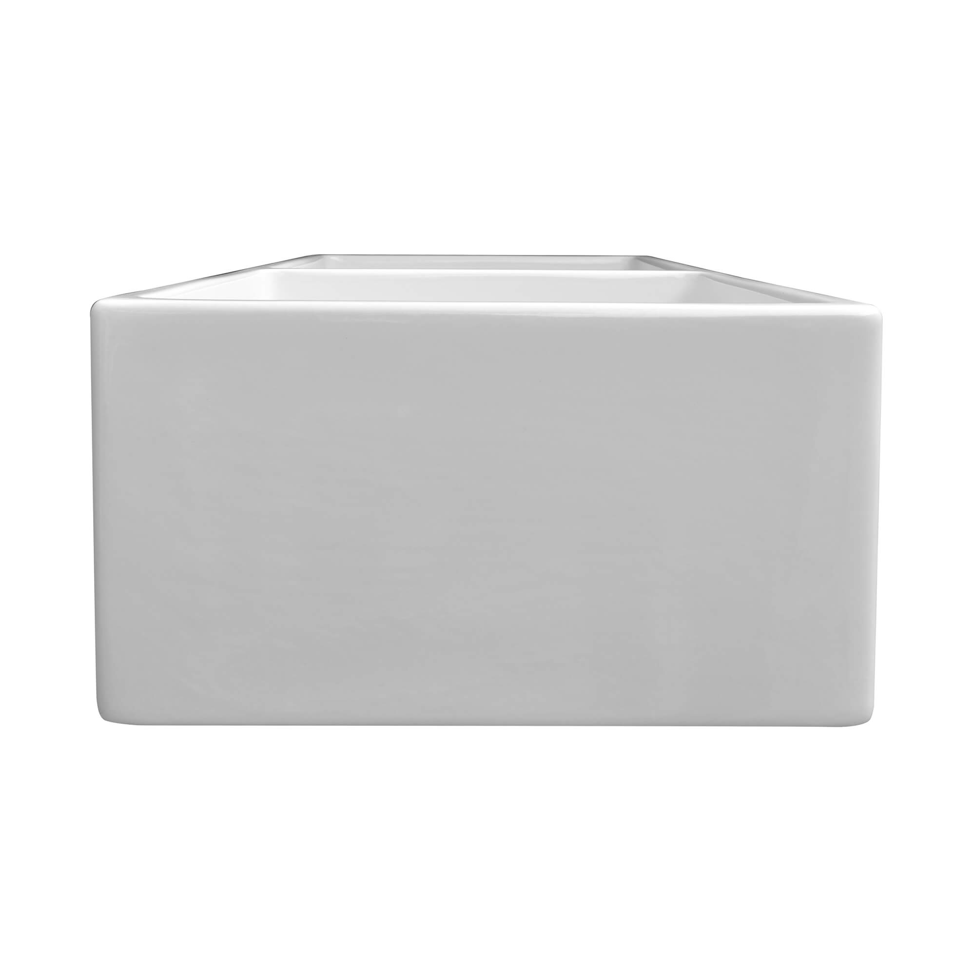 Fine Fixtures Fireclay Sink - Apron Farmhouse -Solid-Double