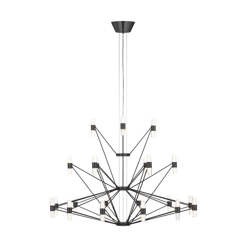 Lassell Three Tier Tall X-Large Chandelier