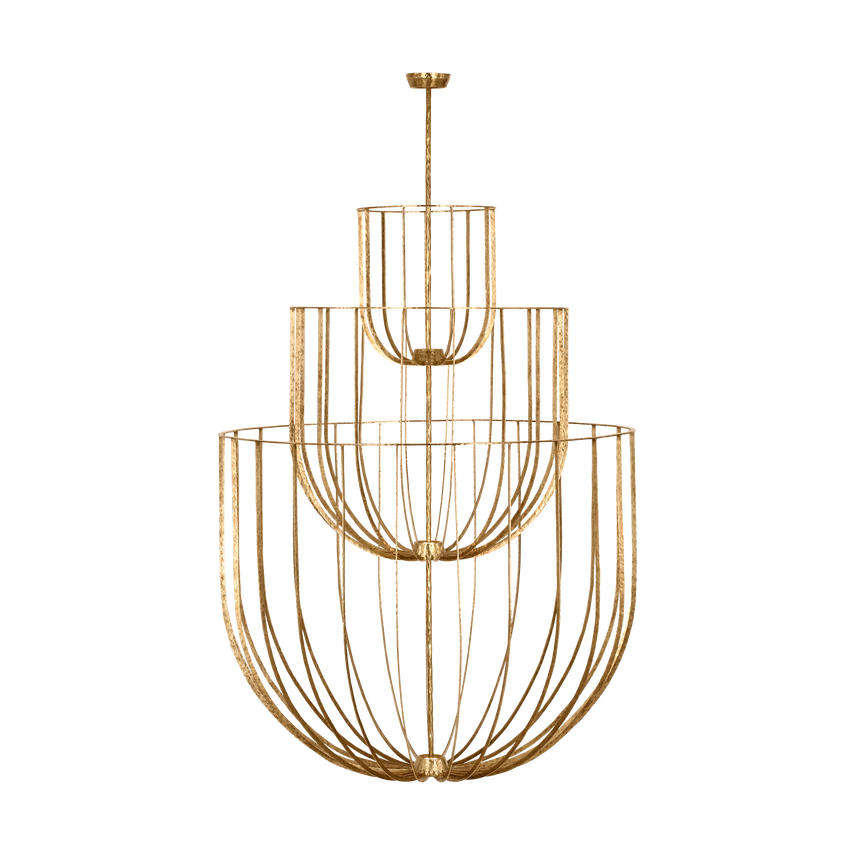 Sanchi Grande Three Tier Chandelier