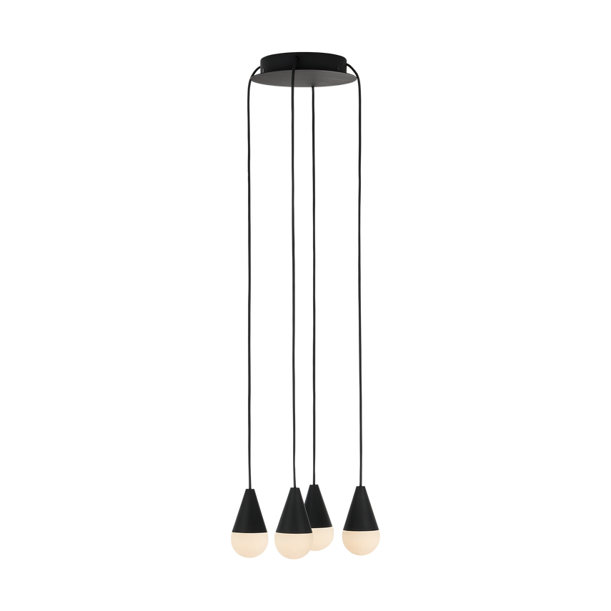 Cupola Alabaster 4-Light Chandelier