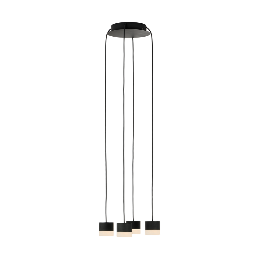 Gable Alabaster 4-Light Chandelier
