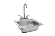 Summerset 15" x 15" Drop-In Sink, SNK-15D